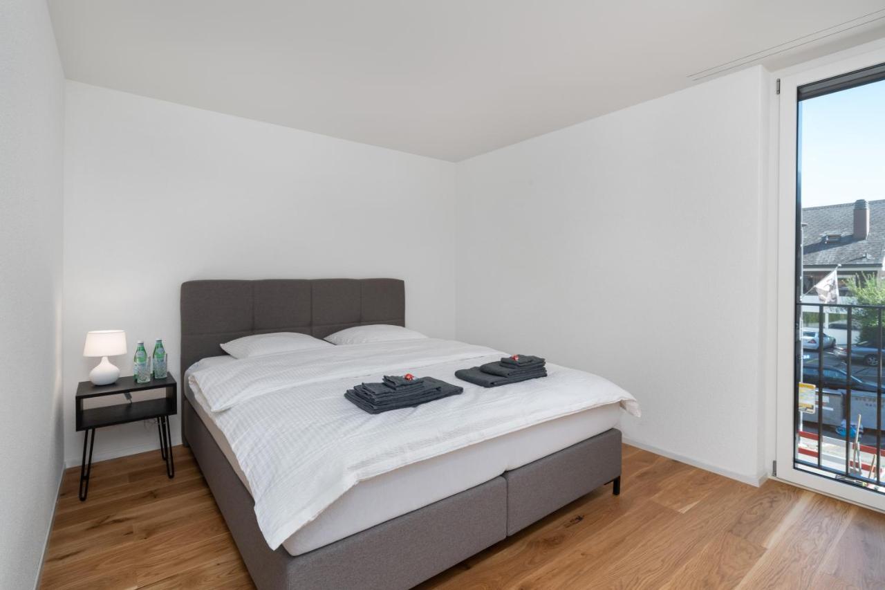 Moderne Neubauwohnung In Wilderswil Dış mekan fotoğraf